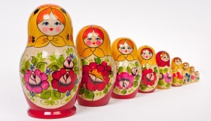 Развивающие игры с матрёшкой для детей